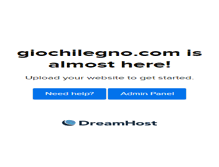 Tablet Screenshot of giochilegno.com